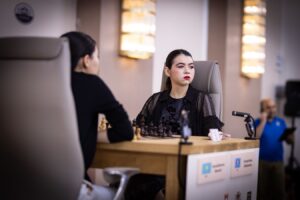 Шок на Кубке мира: Александра Горячкина покинула соревнования после поражения от казахстанки Камалиденовой